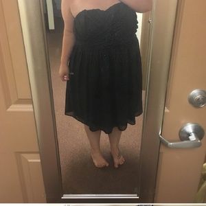 Cute strapless dress